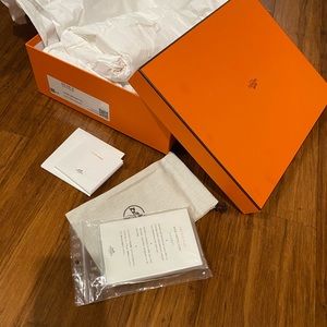 Hermes Bolide 27 Box, Rain Protector, Dustbag